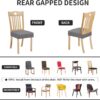 Easy-Going 100% Waterproof Seat Covers for Dining Room Chair...