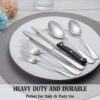24 Pcs Silverware Set with Steak Knives Service for 4,Stainl...