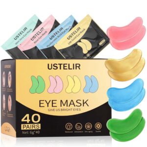 Under Eye Patches, 40 Pairs Eye Mask for Dark Circles, Puffy...