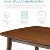 Best Choice Products 5-Piece Dining Set, Compact Mid-Century...