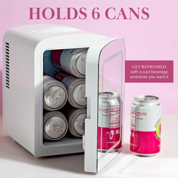 Paris Hilton Mini Refrigerator and Personal Beauty Fridge, M...