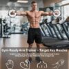 Arm Workout for Men and Women, 360° Hand-Crank Forearm Train...