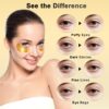 Under Eye Patches (25 Pairs) - 24K Gold Eye Masks Enriched w...