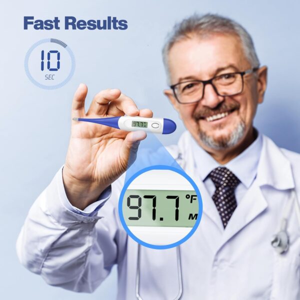 Boncare 10 Seconds Digital Thermometer for Adults and Kids -...