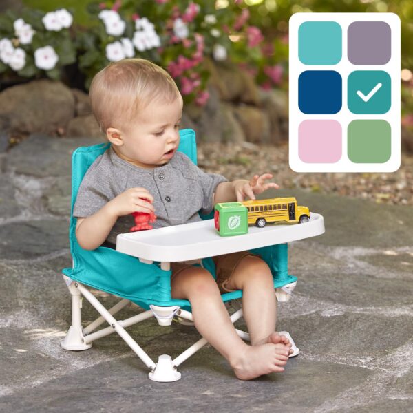 hiccapop OmniBoost Travel Booster Seat with Tray for Baby | ...