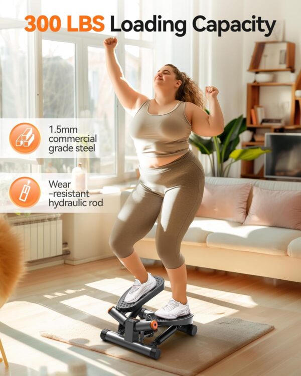 Niceday Twist Stepper for Exercise at Home, Mini Stair Stepp...