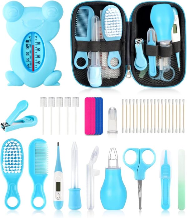 Baby Grooming and Healthcare Kit, Portable Baby Safety Care ...