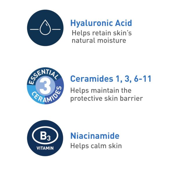 CeraVe Foaming Facial Cleanser, Daily Face Wash for Oily Ski...