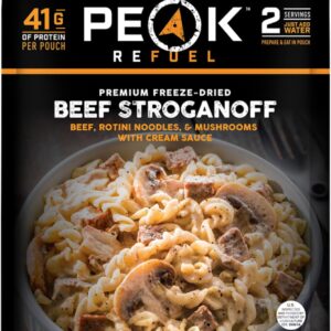 Peak Refuel Beef Stroganoff | Freeze Dried Backpacking and C...
