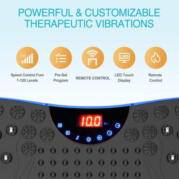 AXV Vibration Plate Exercise Machine Whole Body Workout Port...