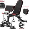 Adjustable Weight Bench - Utility workout Benches for Exerci...