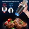 Sweet Alice Gravity Electric Pepper and Salt Grinder Set, Ad...