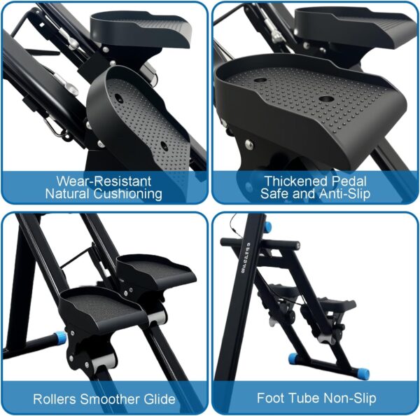 Stair Stepper for Home Vertical Climber, Foldable Full Body ...
