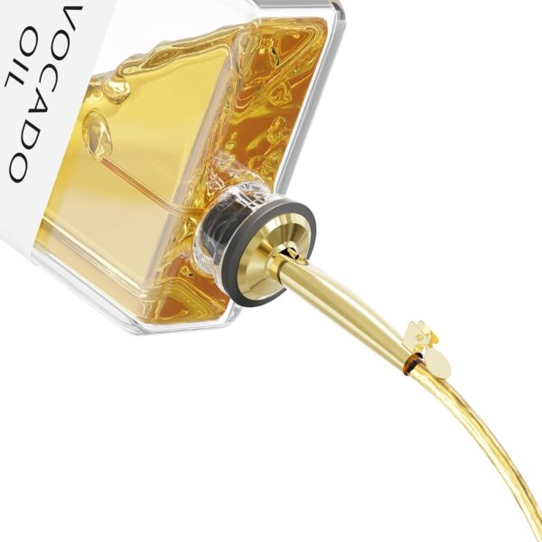 Kitchen Cooking Oil Dispenser Set, Olive Oil & Vinegar Bottl...