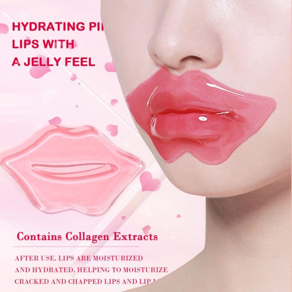 30 Pairs Lip Masks&24K Gold Gel Eye Masks,Crystal Collagen E...
