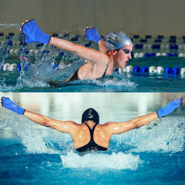 Water Aerobics Set for Aquatic Exercise 1 Pair Swimming Glov...