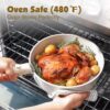 SENSARTE 24 Piece Pots and Pans Set, Nonstick Detachable Han...