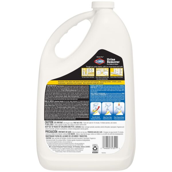 CloroxPro Urine Remover for Stains and Odors Refill, 128 Oun...