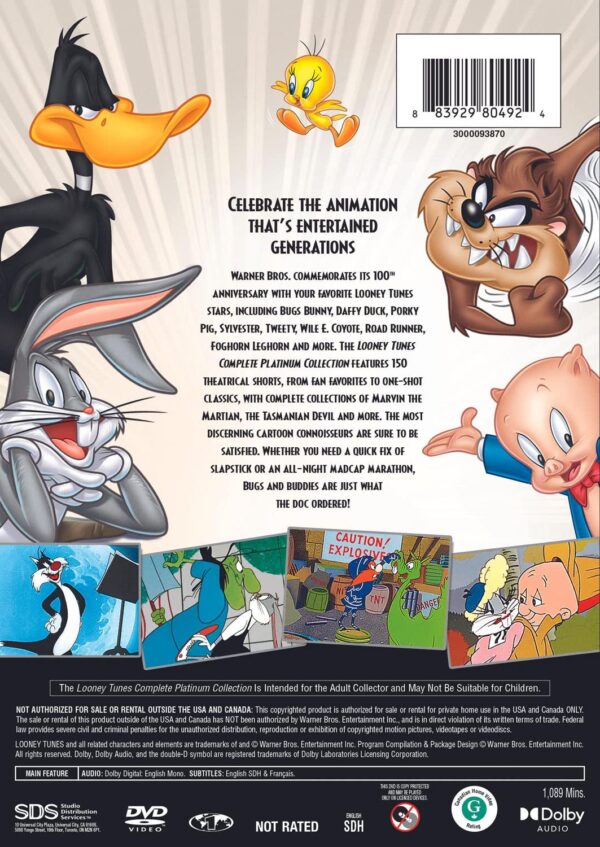 Best of WB 100th: The Looney Tunes Complete Platinum Collect...