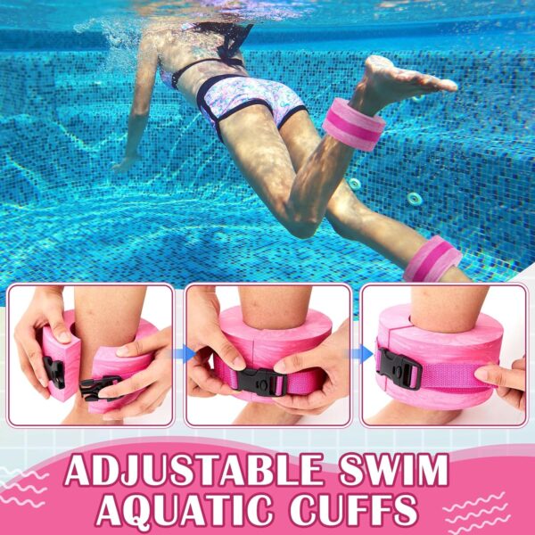 6 Pcs Aquatic Exercise Set Water Aerobics Set with Large Mes...