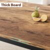 GarveeHome Industrial Dining Table for 6-8 People, 78.7 Inch...