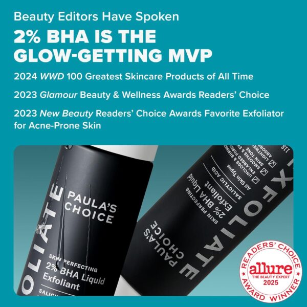 Paula's Choice SKIN PERFECTING 2% BHA Liquid Salicylic Acid ...