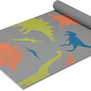Gaiam Kids Yoga Mat Exercise Mat, Yoga for Kids with Fun Pri...