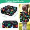 Toddler Booster Seat for Kitchen Chair, Non-Slip Kids Dining...
