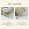 puredown® Chair Cushions for Dining Chairs, Tufted Memory Fo...