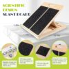 Slant Board for Calf Stretching, Adjustable Portable Wooden ...