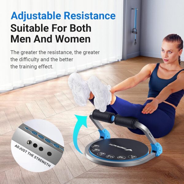 MERACH Ab Machine for Stomach Workout, Ab Crunch Machine wit...