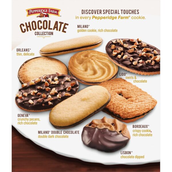 Pepperidge Farm Chocolate Collection, 7 Cookie Varieties, 13...