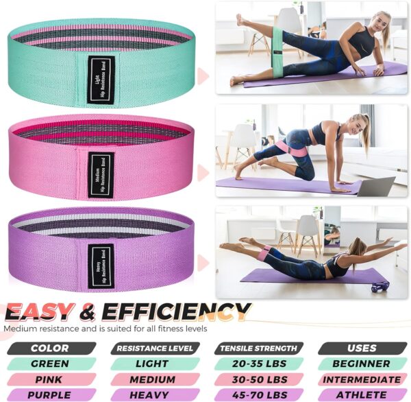Renoj Resistance Bands, Yoga Starter Sets for Women and Men,...
