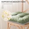 Love's cabin Memory Foam Chair Cushions Set of 4, Outdoor/In...