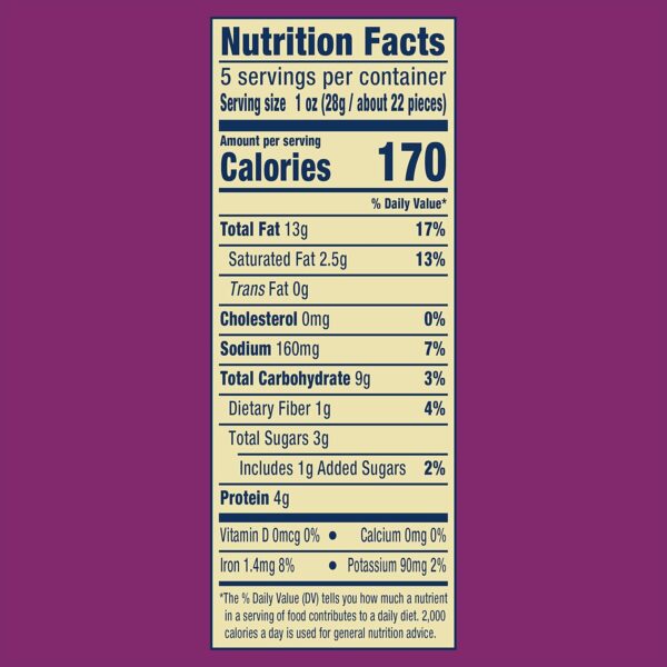 PLANTERS Cashews Rosemary & Sea Salt - Trail Mix Snack Packs...