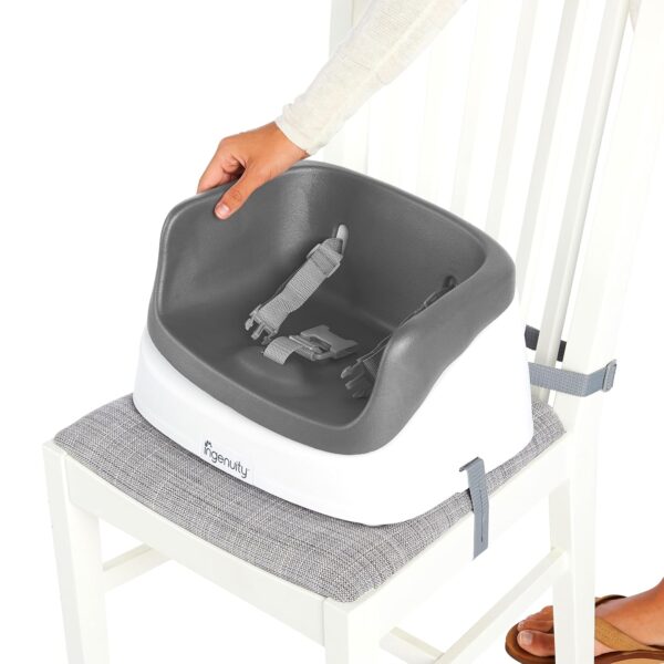 Ingenuity SmartClean Toddler Booster Seat for Kitchen Chair ...