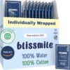 Mini Travel Wipes - 100% Water - Individually Wrapped - For ...