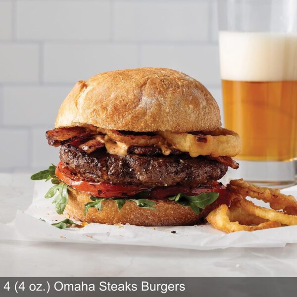 Omaha Steaks Deluxe Gift Package (4 Bacon-Wrapped Filet Mign...