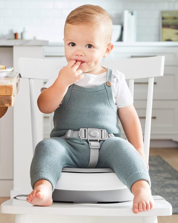 Skip Hop Booster Seat for Dining Table, Sleek Seat Booster, ...