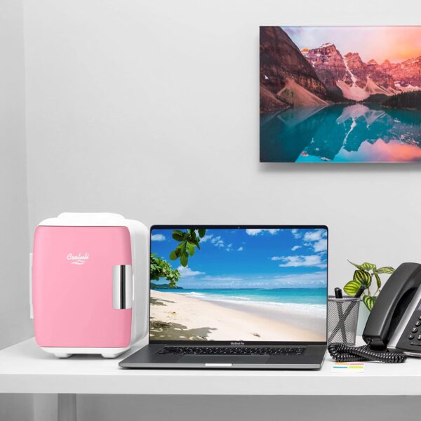 Cooluli Mini Fridge for Bedroom - Car, Office Desk & Dorm Ro...