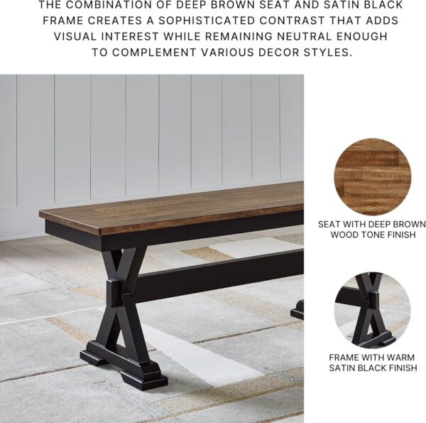 Signature Design by Ashley Wildenauer Farmhouse 50" Dining B...