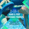 Sunlite Sports Aqua Trainer 2-in-1 Resistance Hand and Feet ...