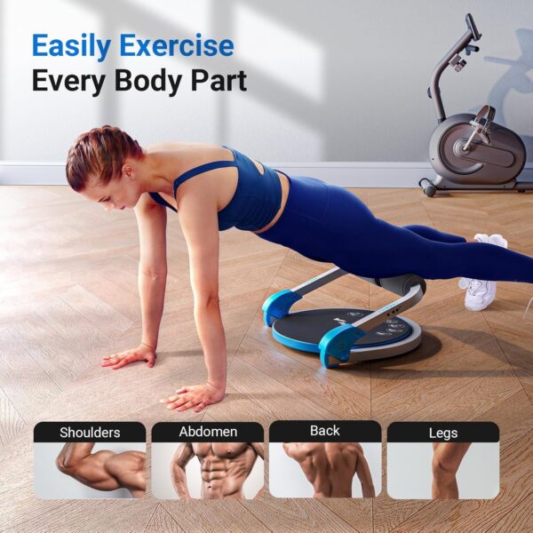 MERACH Ab Machine for Stomach Workout, Ab Crunch Machine wit...