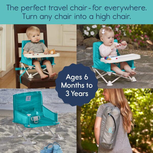hiccapop OmniBoost Travel Booster Seat with Tray for Baby | ...
