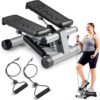Sunny Health & Fitness Mini Stepper for Exercise at Home, St...