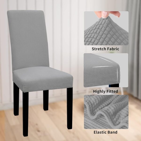 Easy-Going 100% Waterproof Dining Room Chair Cover Set of 6,...