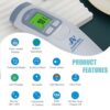 Amplim Medical Grade Forehead Thermometer for Adults, Kids, ...