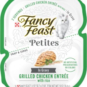 Purina Fancy Feast Petites Gourmet Gravy Wet Cat Food, Petit...