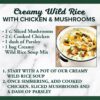 Bear Creek Soup Mix, Creamy Wild Rice, 9.6 Ounce
