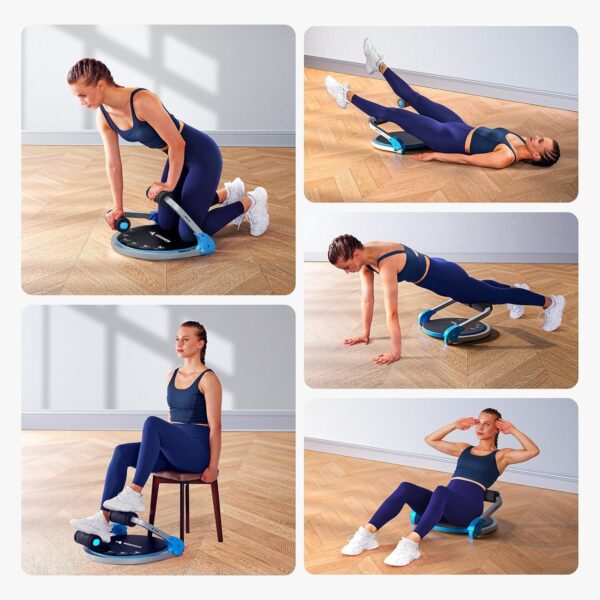 MERACH Ab Machine for Stomach Workout, Ab Crunch Machine wit...